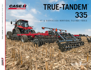 Scheiben- u. Zinkeneggen Case IH True-Tandem 335 VT 42