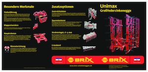 Scheiben- u. Zinkeneggen Brix Unimax 500 H