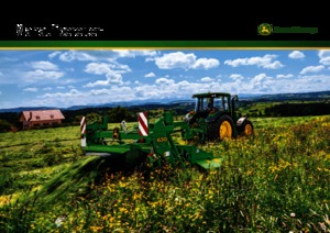 Mähwerke gezogen Scheiben m. Aufbereiter John Deere 630