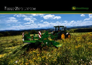 Mähwerke gezogen Scheiben m. Aufbereiter John Deere 630