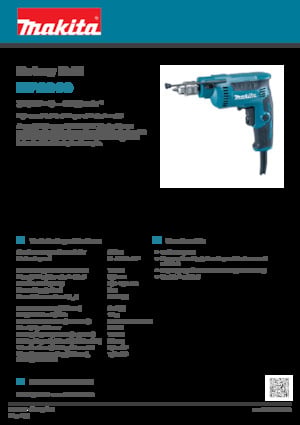 Bohrer und Schraubendreher Makita DP2010
