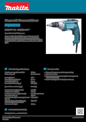 Bohrer und Schraubendreher Makita FS2300