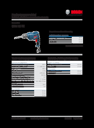 Bohrer und Schraubendreher Bosch GBM 10 RE