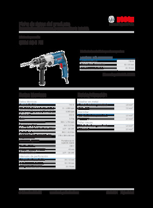 Bohrer und Schraubendreher Bosch GBM 13-2 RE