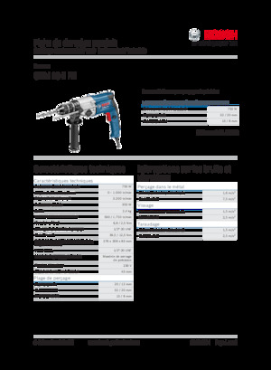 Bohrer und Schraubendreher Bosch GBM 13-2 RE