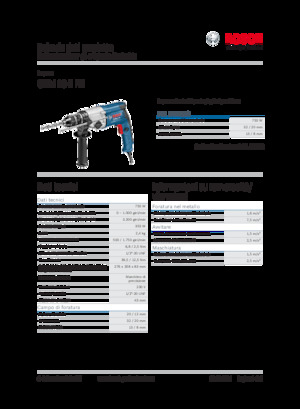 Bohrer und Schraubendreher Bosch GBM 13-2 RE