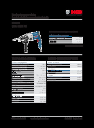 Bohrer und Schraubendreher Bosch GBM 13-2 RE