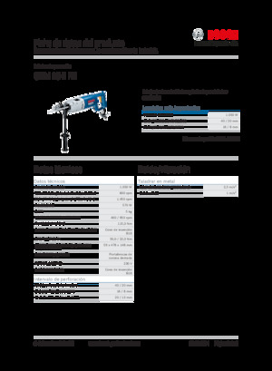 Bohrer und Schraubendreher Bosch GBM 16-2 RE