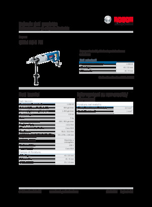 Bohrer und Schraubendreher Bosch GBM 16-2 RE