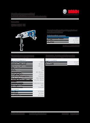 Bohrer und Schraubendreher Bosch GBM 16-2 RE