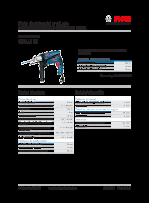 Bohrer und Schraubendreher Bosch GSB 13 RE