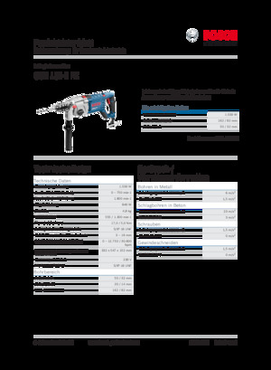 Bohrer und Schraubendreher Bosch GSB 162-2 RE