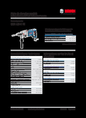 Bohrer und Schraubendreher Bosch GSB 162-2 RE