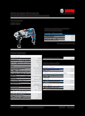 Bohrer und Schraubendreher Bosch GSB 20-2