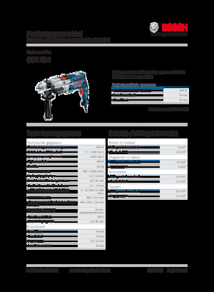 Bohrer und Schraubendreher Bosch GSB 20-2