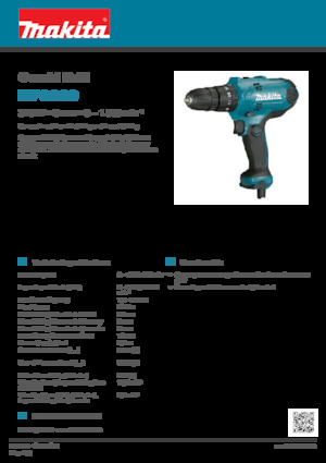 Bohrer und Schraubendreher Makita HP0300
