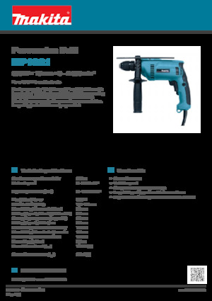 Bohrer und Schraubendreher Makita HP1621