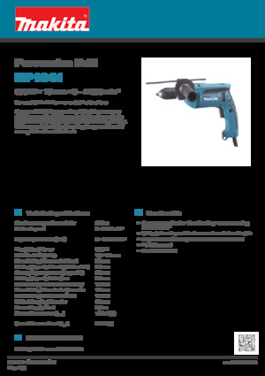 Bohrer und Schraubendreher Makita HP1641