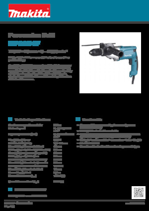 Bohrer und Schraubendreher Makita HP2051F