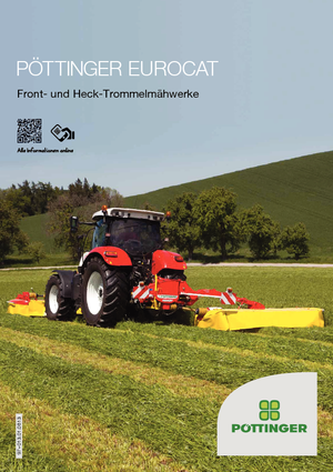 Frontmähwerke Trommel o. Aufbereiter Pöttinger EuroCat 311 Plus Classic 