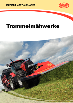 Heckmähwerke Trommel o. Aufbereiter Vicon Expert 431