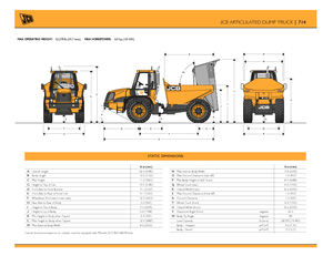 Dumper JCB 714