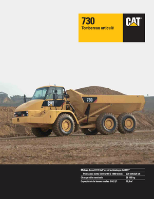 Dumper Caterpillar 730