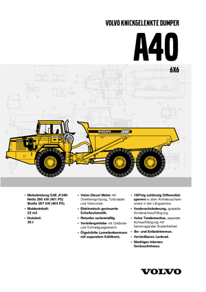 Dumper Volvo A40