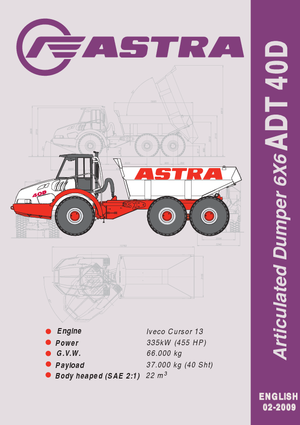 Dumper Astra AD 40