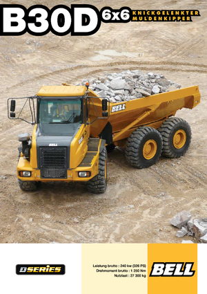 Dumper Bell B 30 D
