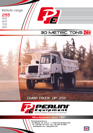Muldenkipper-SKW Perlini DP 255