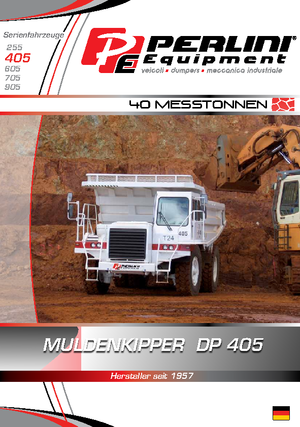 Muldenkipper-SKW Perlini DP 405 WD