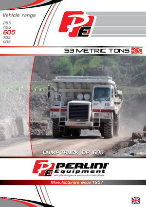 Muldenkipper-SKW Perlini DP 605