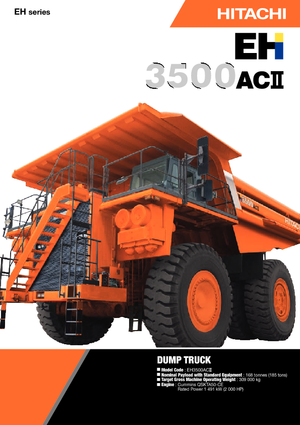 Muldenkipper-SKW Hitachi EH3500ACII
