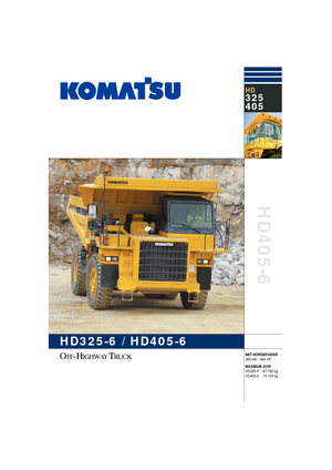 Muldenkipper-SKW Komatsu HD325-6