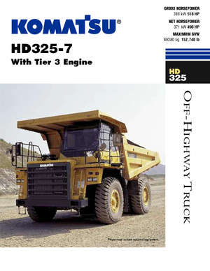 Muldenkipper-SKW Komatsu HD325-7