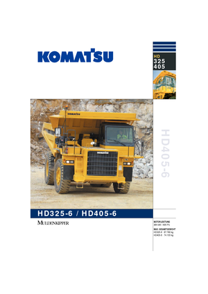 Muldenkipper-SKW Komatsu HD405-6A