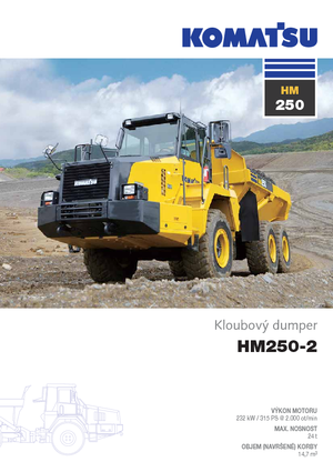 Dumper Komatsu HM250-2