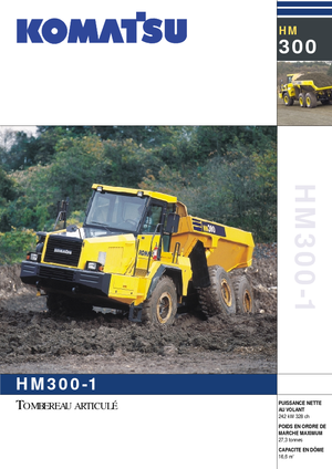 Dumper Komatsu HM300-1