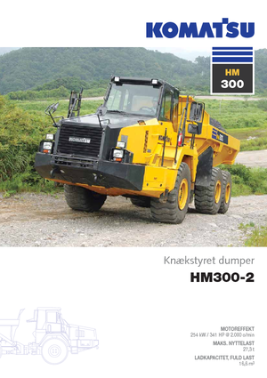 Dumper Komatsu HM300-2