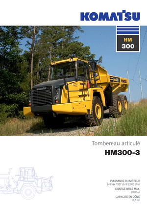 Dumper Komatsu HM300-3