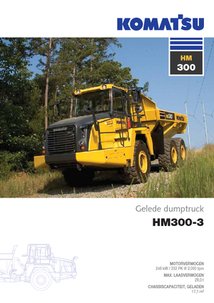 Dumper Komatsu HM300-3