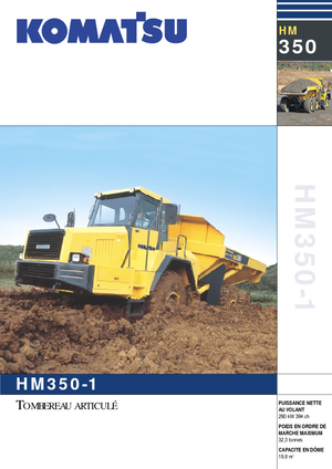 Dumper Komatsu HM350-1