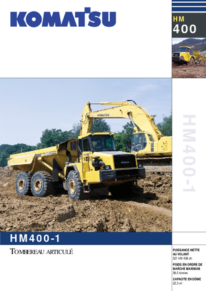 Dumper Komatsu HM400-1