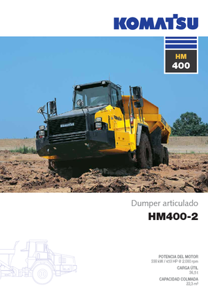 Dumper Komatsu HM400-2