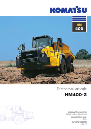 Dumper Komatsu HM400-2