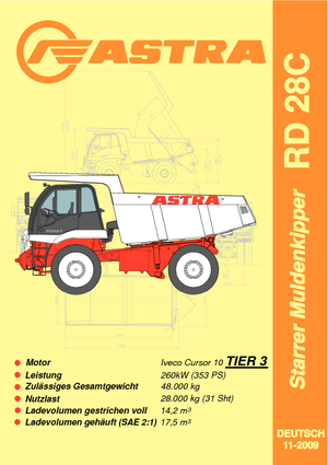 Muldenkipper-SKW Astra RD 28 C