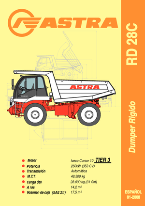 Muldenkipper-SKW Astra RD 28 C
