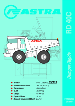Muldenkipper-SKW Astra RD 40 C