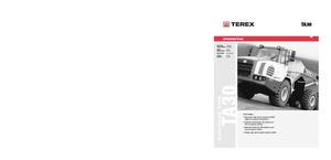 Dumper Terex TA 30